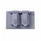 PLACA PLASTICO P/INTERPERIE GRIS SURTEK