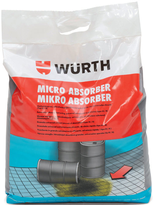 WURTH MICRO ABSORBER BOLSA 10KG
