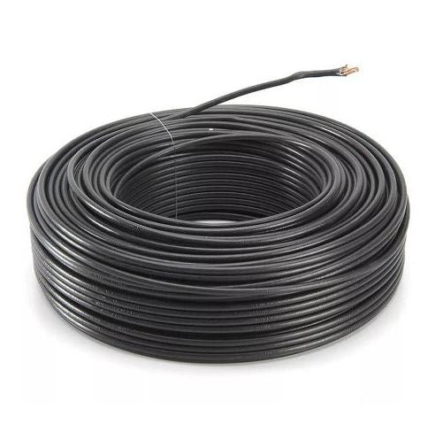 CABLE NYLON THHW C-10 NEGRO ARGOS
