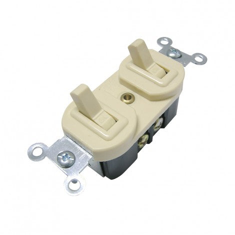 APAGADOR PALANCA DOBLE 15A 127V SURTEK