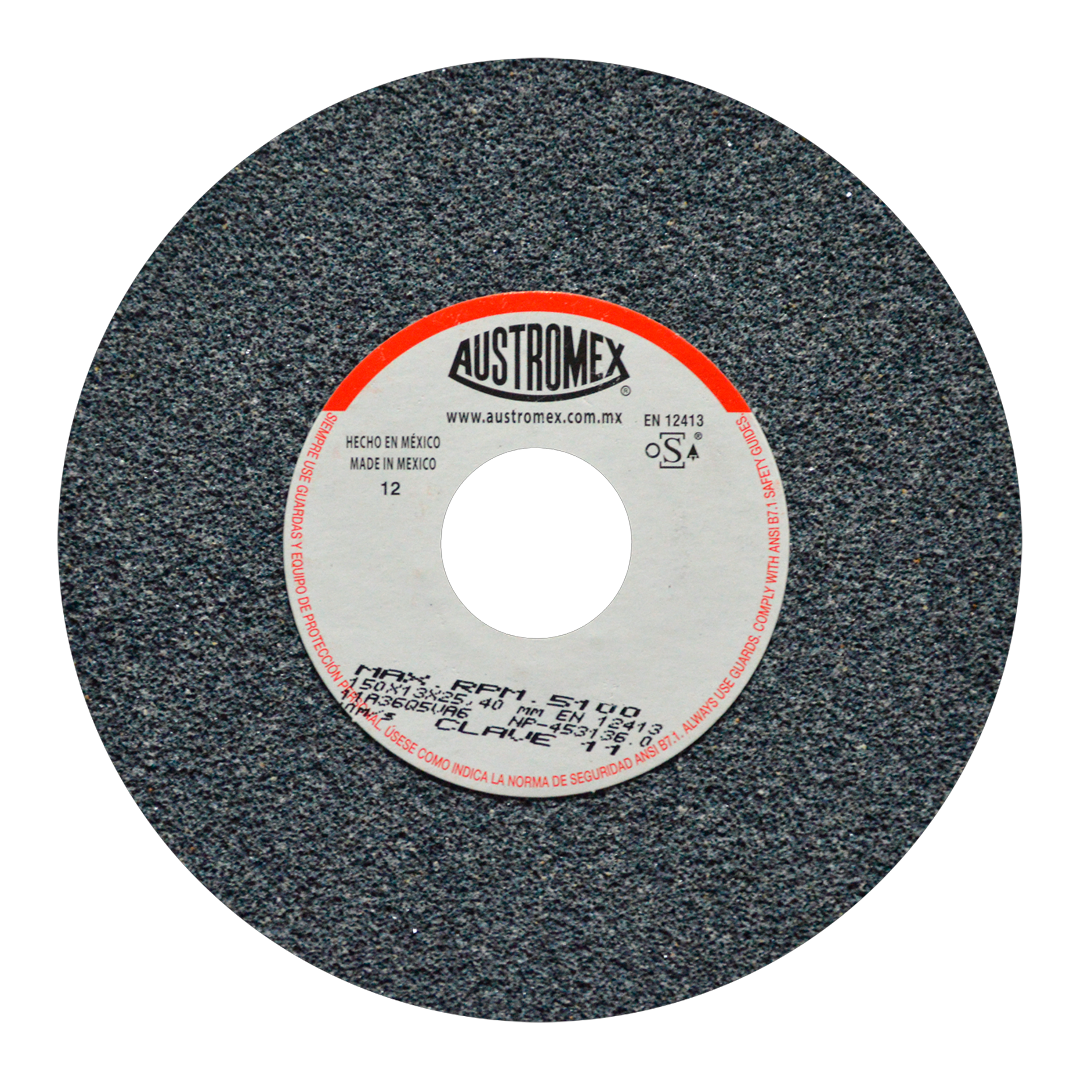 RUEDA ABRASIVA #11 6X1/2X1 T-1 G-36