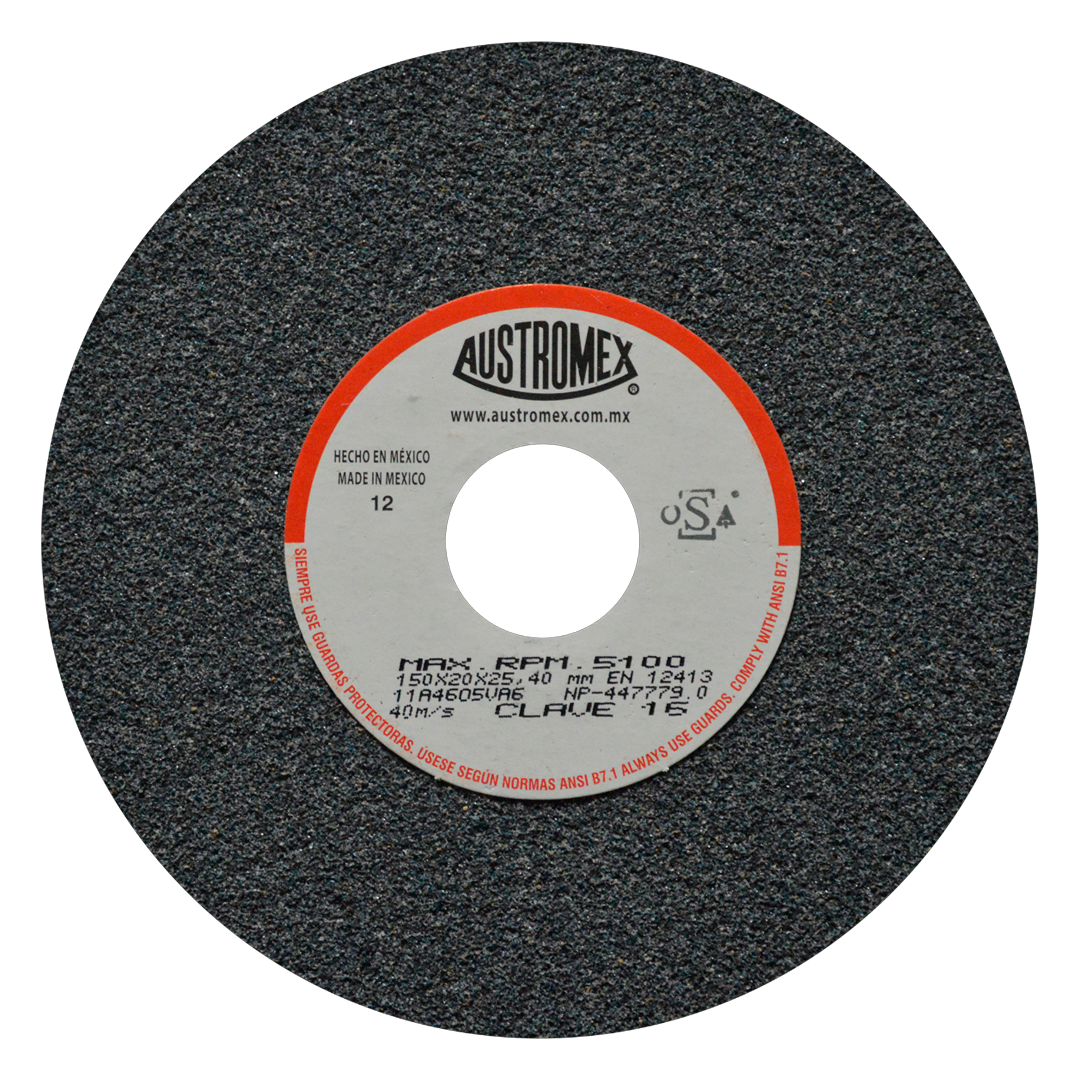 RUEDA ABRASIVA #16 6X3/4X1 T-1 G-46