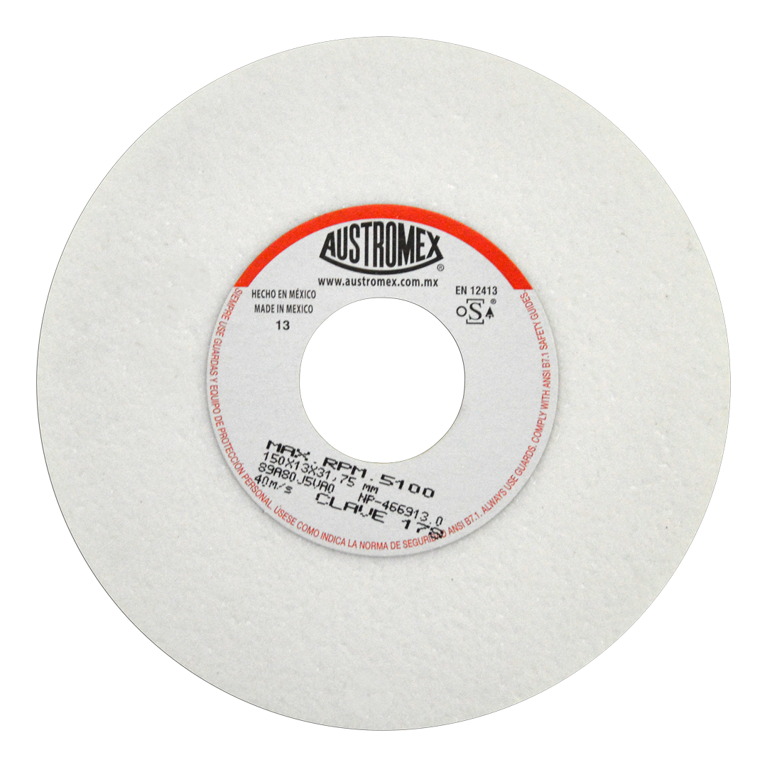 RUEDA ABRASIVA #178 6X1/2X1-1/4 T-7 G-80