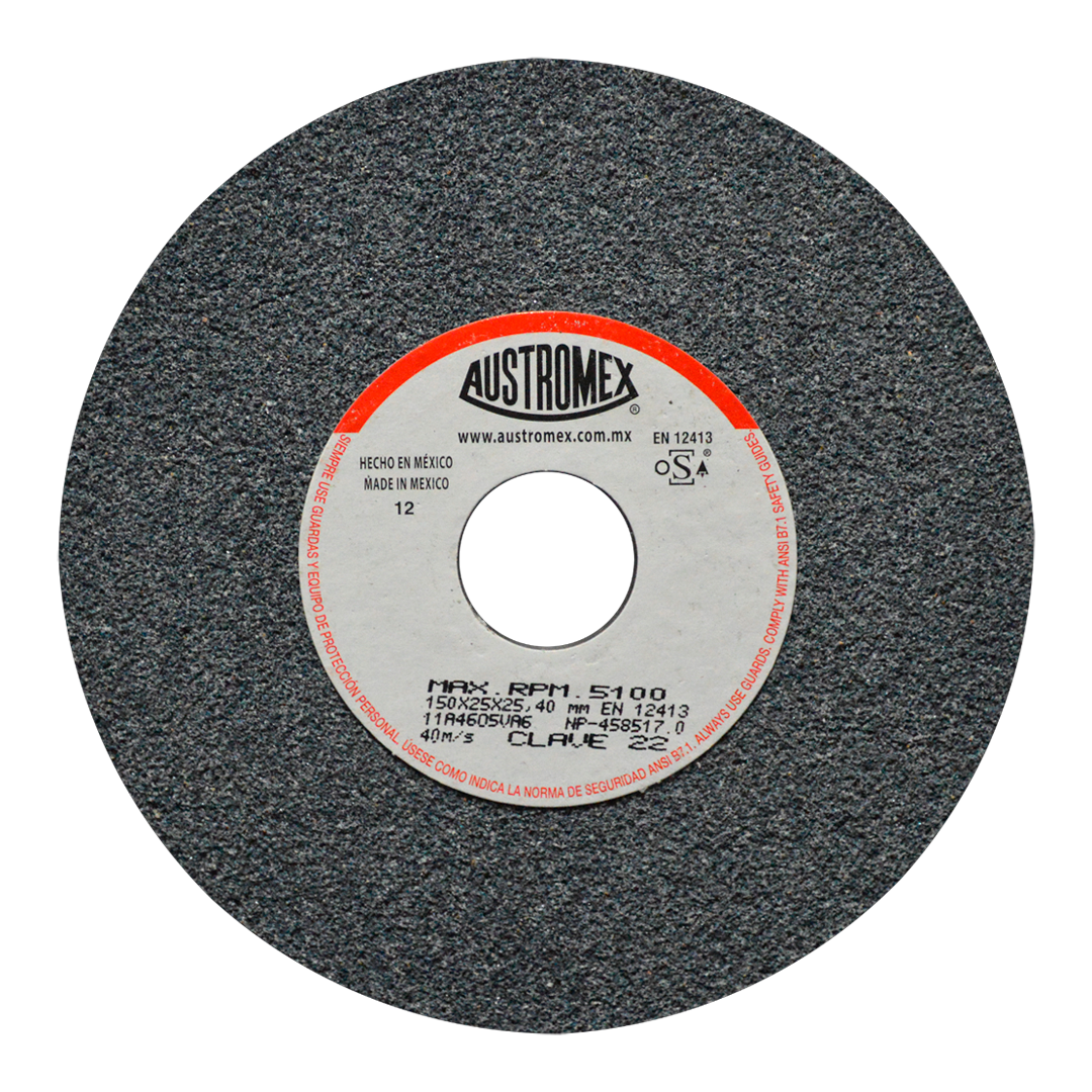 RUEDA ABRASIVA #22 6X1X1 T-1 G-46