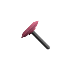 PUNTA MONTADA ROSA #405 1-1/2X3/8X1/4