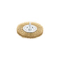 CARDA CIRCULAR 4" ALAMBRE FINO PARA TALADRO, TRUPER