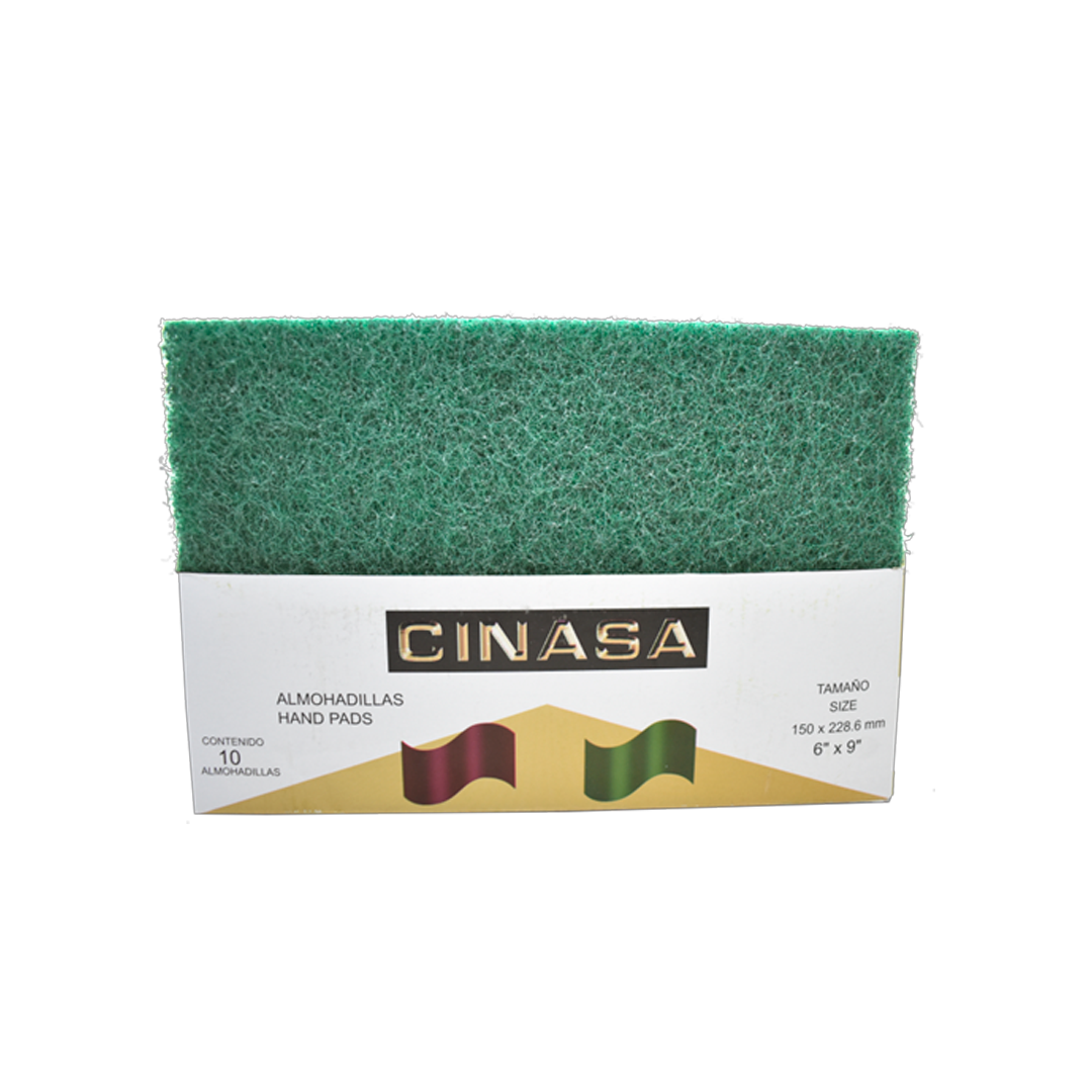 ALMOHADILLA VERDE MED 150 X 228.6MM