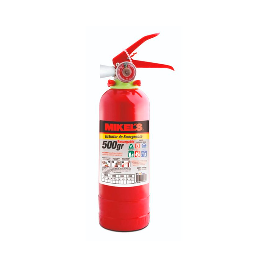 EXTINTOR DE EMERGENCIA RECAR 500G MIKELS