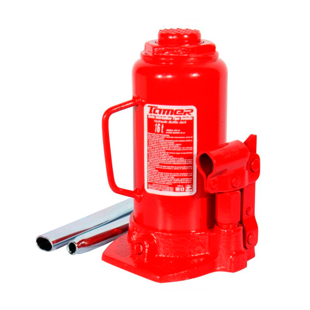 GATO HIDRAULICO DE BOTELLA 16T MIKELS