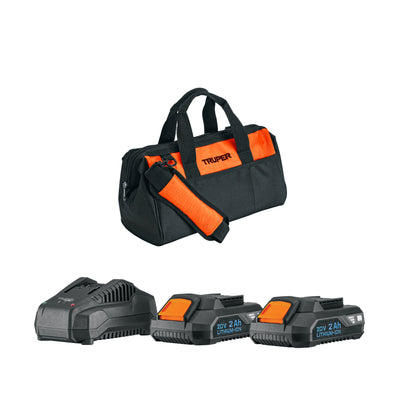 ROTOMARTILLO 1/2" 20V 2 BATERIAS 2AH MAX