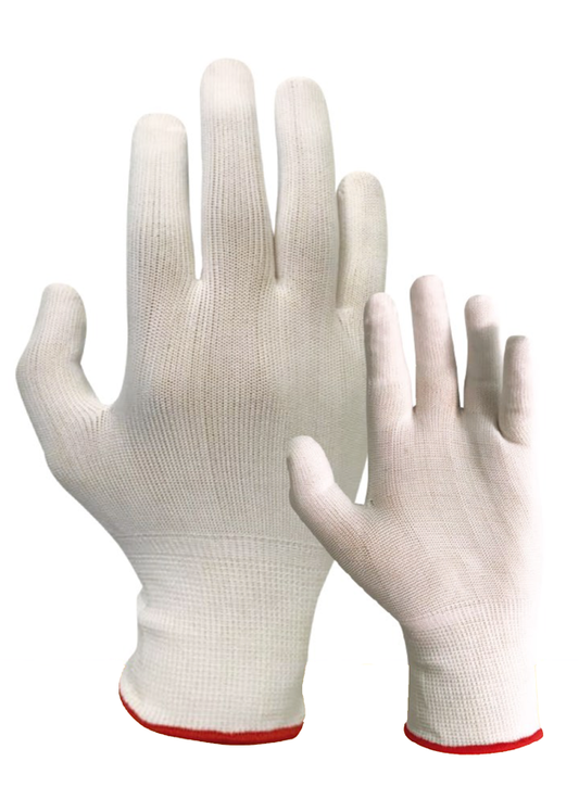 GUANTE NYLON SIN RECUBRIMIENTO BLANCO