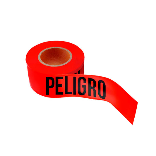 CINTA BARRICADA ROJA "PELIGRO"