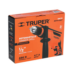 ROTOMARTILLO 1/2" 650W, TRUPER PRO