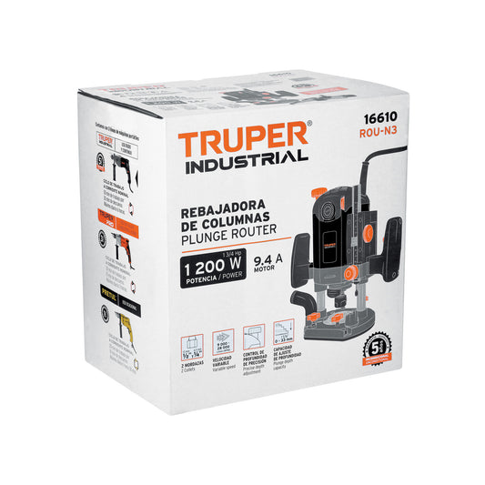 REBAJADORA INDUSTRIAL 1-3/4 HP TRUPER