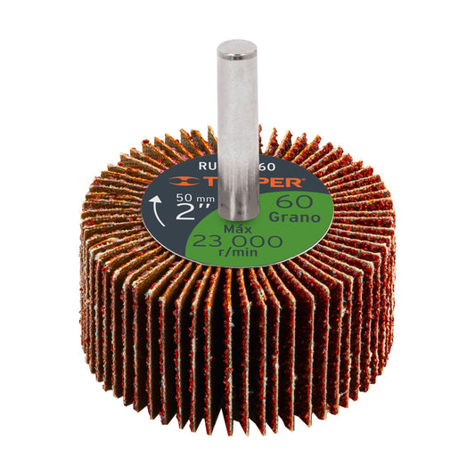 LIJA RUEDA FLAP 2X1/4X1 G60 TRUPER