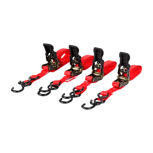 GANCHOS TENSORES C/MATRACA 4PZ MIKELS