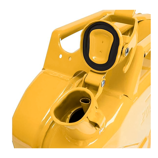 TANQUE METALICO DIESEL 20L AMARILLO