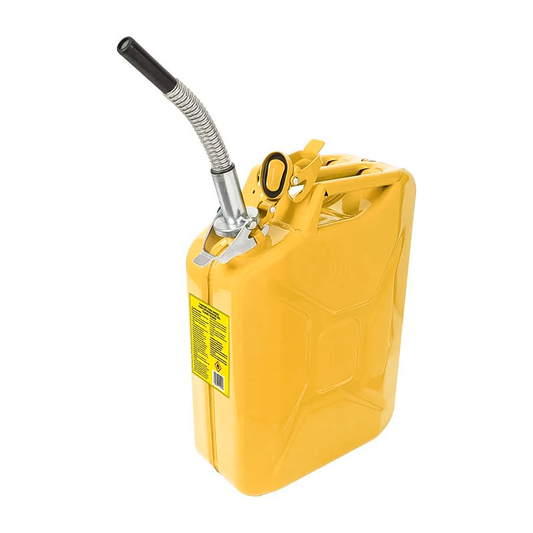 TANQUE METALICO DIESEL 20L AMARILLO