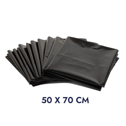 BOLSA NEGRA PLASTICO 50 X 70