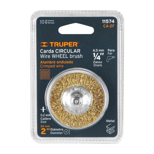 CARDA CIRCULAR FINA P/TALADRO 2' TRUPER