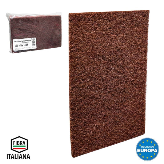 ALMOHADILLA DE FIBRA COLOR MARRON WESTON