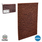 ALMOHADILLA DE FIBRA COLOR MARRON WESTON