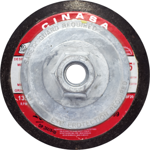 DISCO DESBASTE METAL 4 1/2 CINASA C/ADAP
