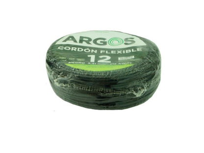 CABLE CORDON AUTOMOTRIZ NEGRO C-12 ARGOS