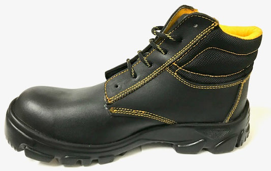 BOTA PIEL CAFE CASCO DIELECTRICO #25