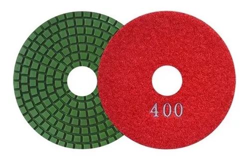 PAD DIAMANTE ACERO INOXIDABLE G-400