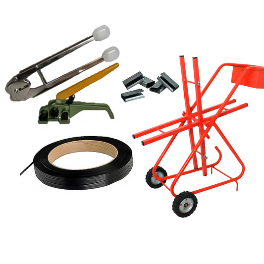 KIT PARA FLEJE DE PLASTICO 1/2 5 PIEZAS